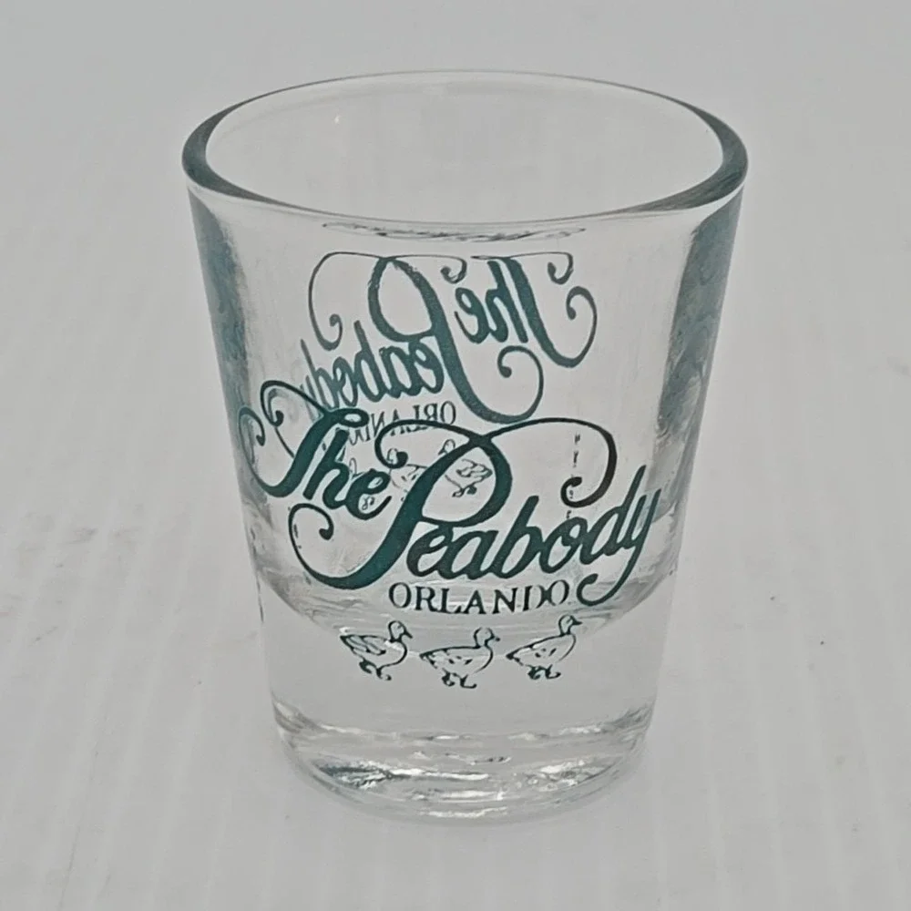 Vintage Rhe‎ Peabody Orlando Souvenir Shot Glass